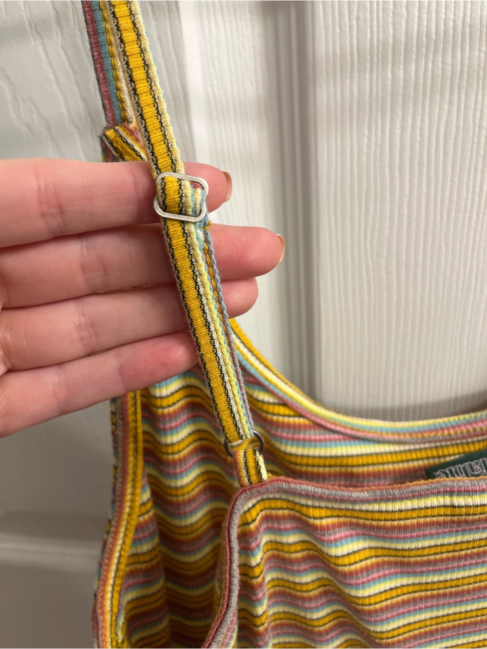Wild Fable Multicolor Ribbed Striped Tank Romper - Picture 5 of 5